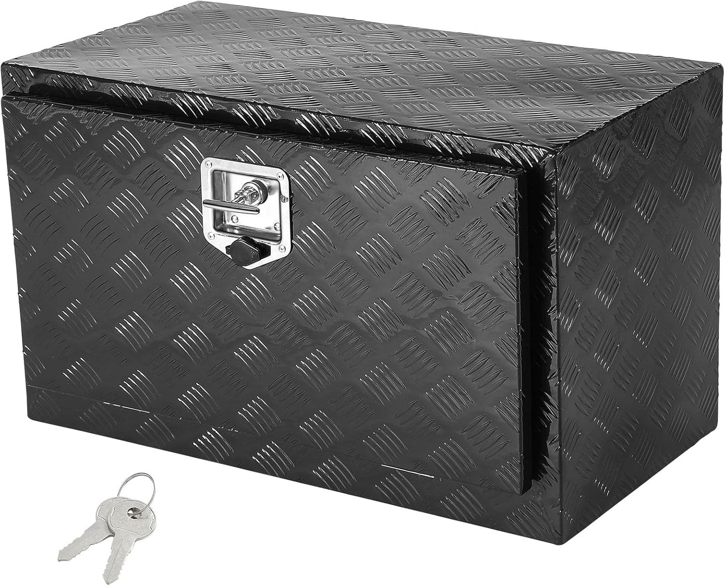 Heavy-Duty Aluminum Diamond Plate Toolbox