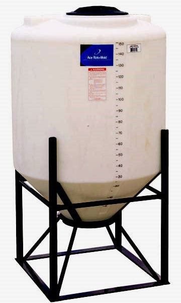 150-Gallon Cone Tank