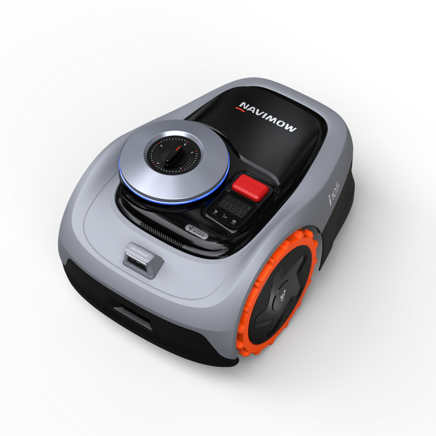 Segway Navimow i105N robotic lawn mower right front angle