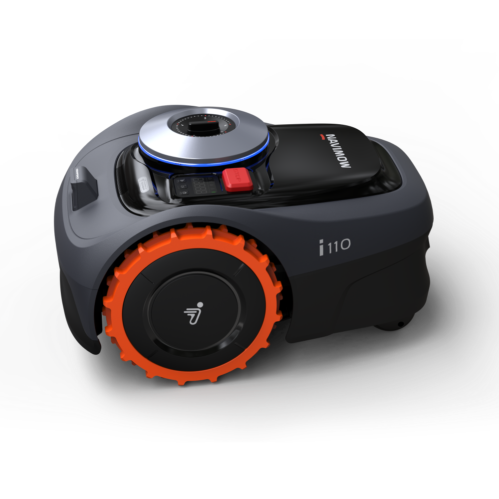 Segway Navimow i110N robotic lawn mower side view