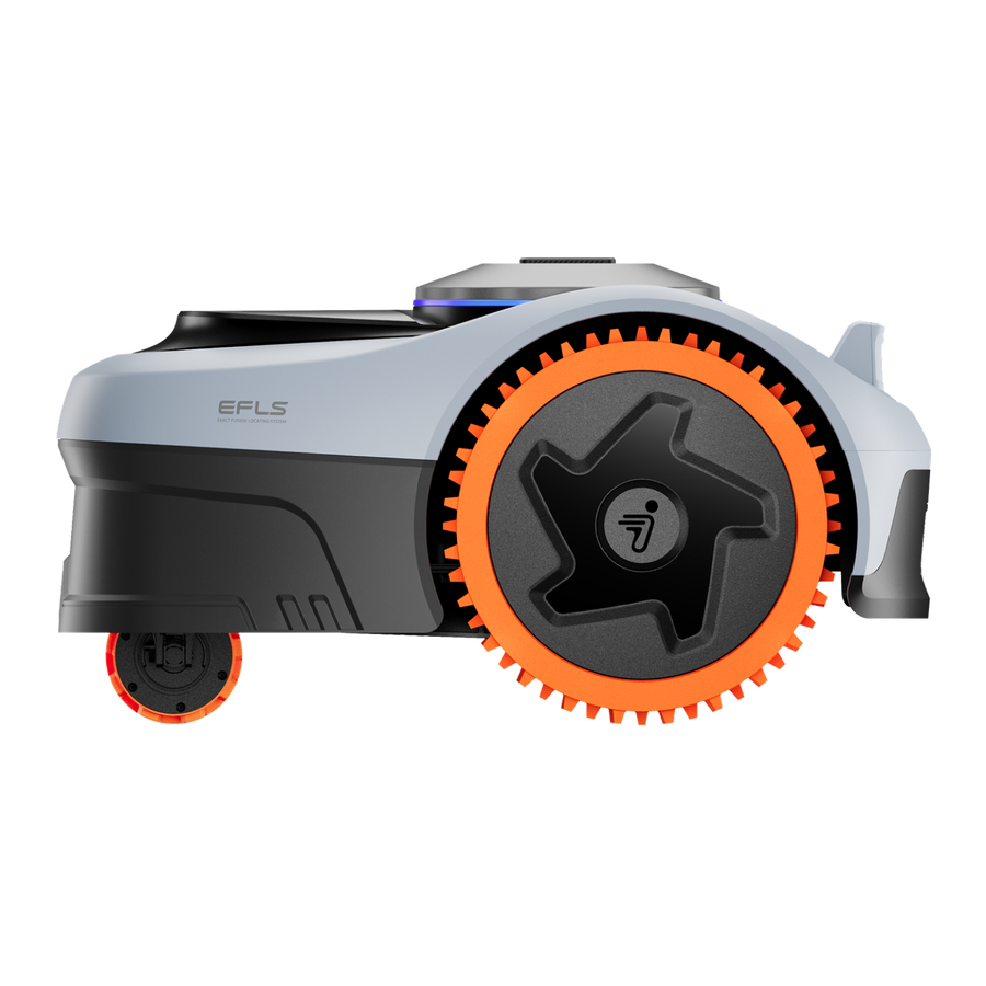 Segway Navimow i2 AWD robotic lawn mower side view
